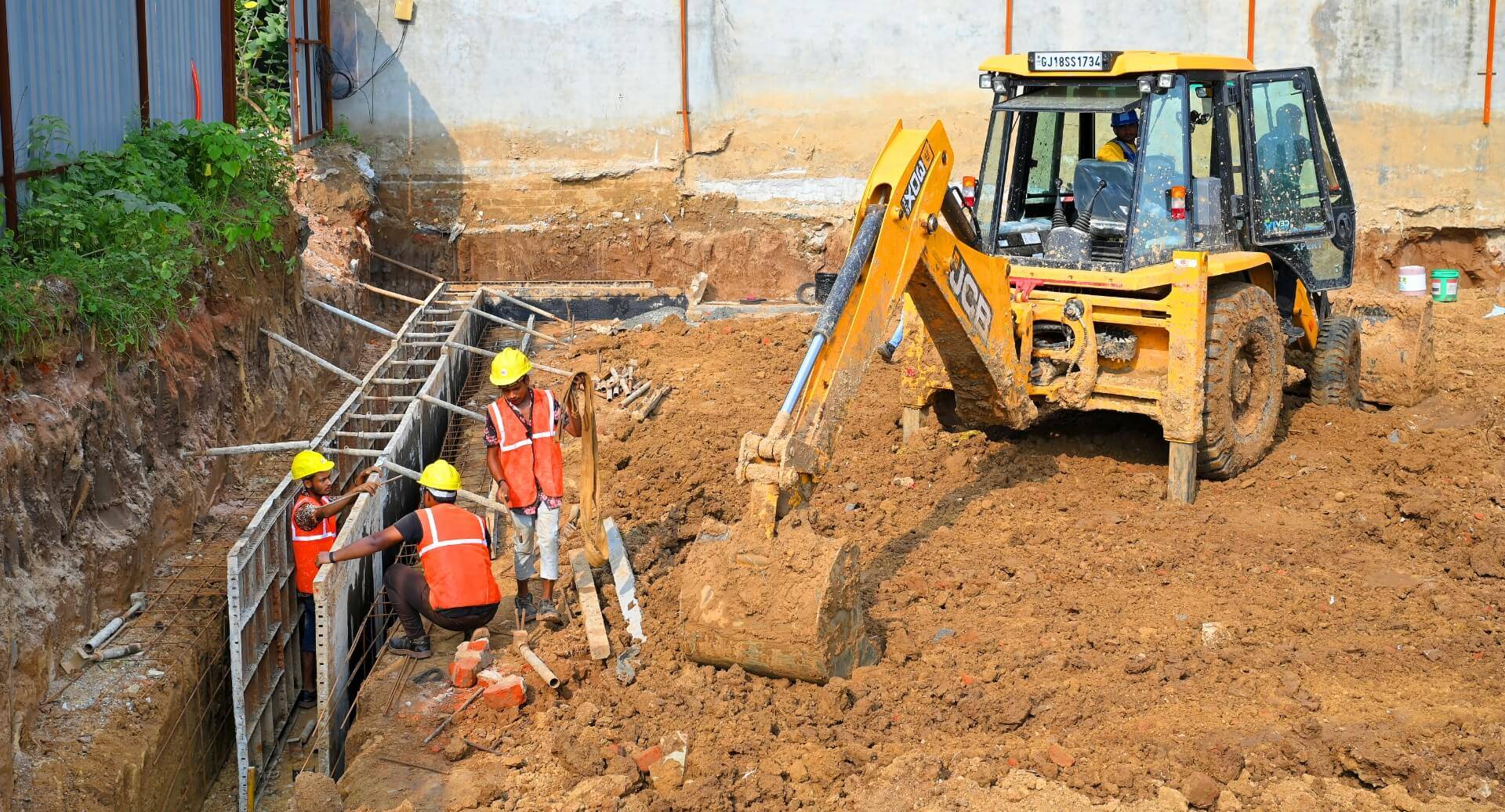 Diaphragm Wall Construction in India